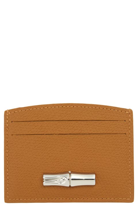 Roseau 4-Slot Leather Card Case