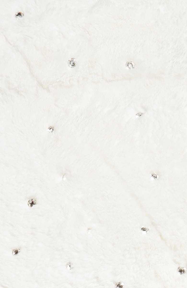 Lovesac Footsac Swarovski<sup>®</sup> Crystal Embellished Faux Fur Blanket, Alternate, color, 