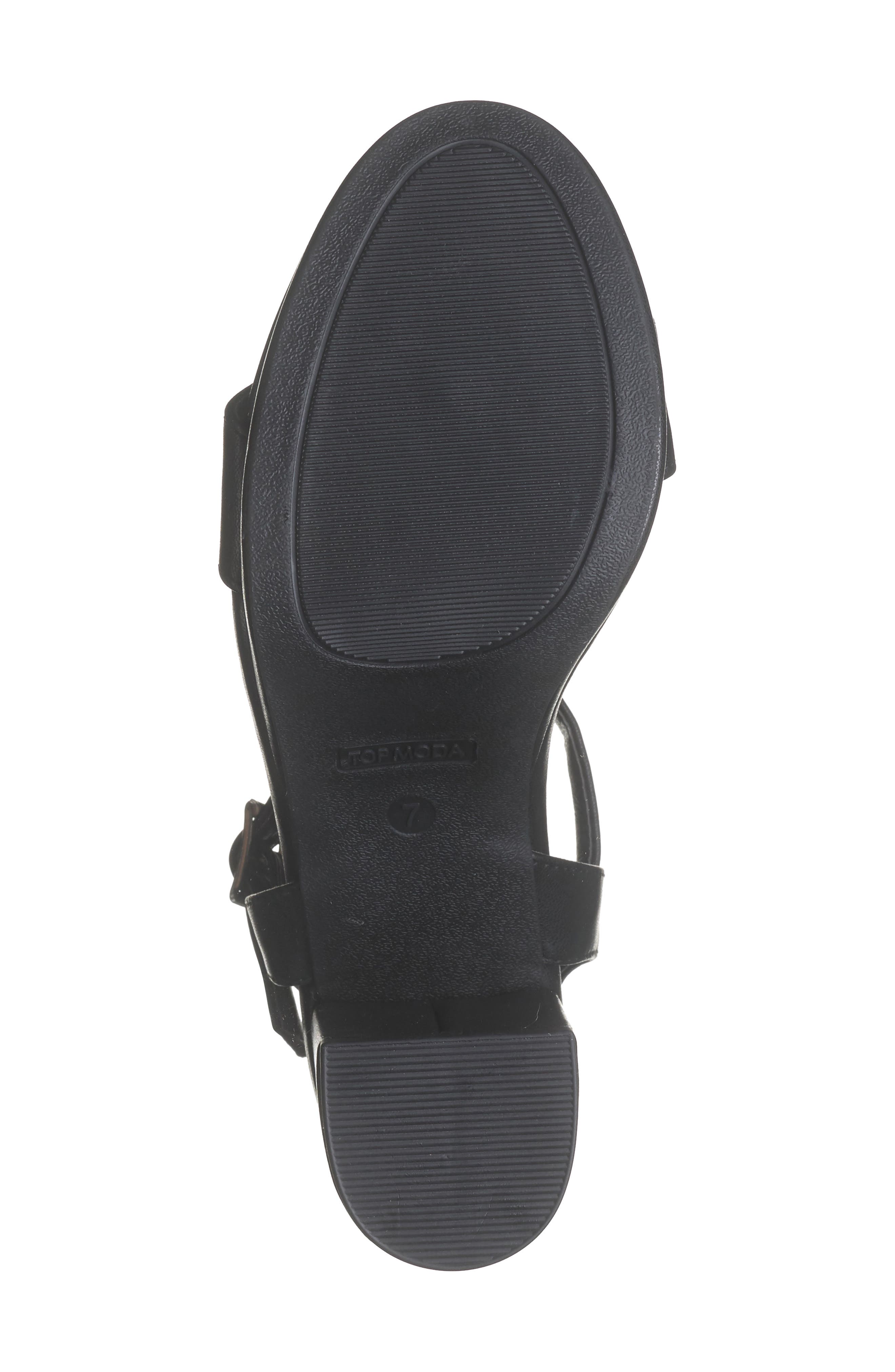 TOP GUY SHOES Beverly Platform Sandal, Alternate, color, 