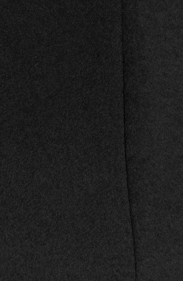 Eliza J Luxe Wool Blend Belted Long A-Line Coat, Alternate, color, 