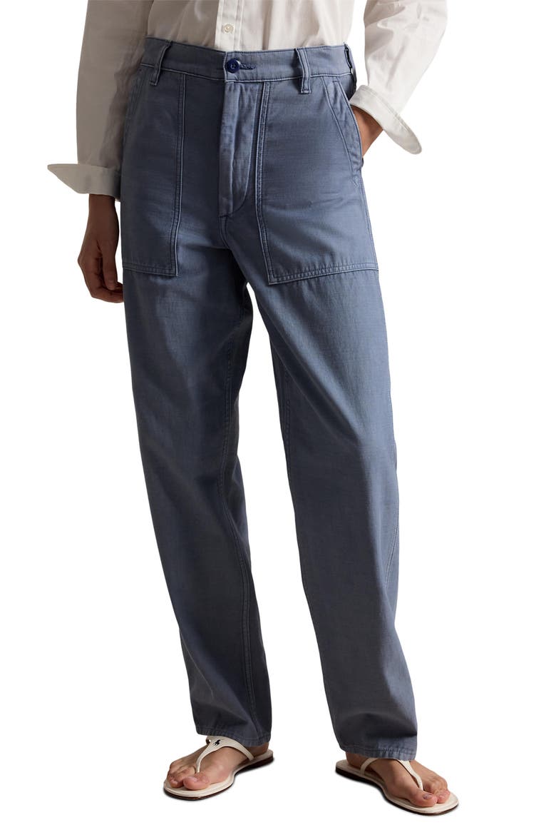 The Ricky Straight Leg Pants, Main, color, FRENCH WORKWEAR BLUE