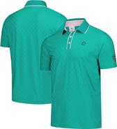 PUMA Men's Puma  Green Arnold Palmer Invitational Tipped Jacquard Polo