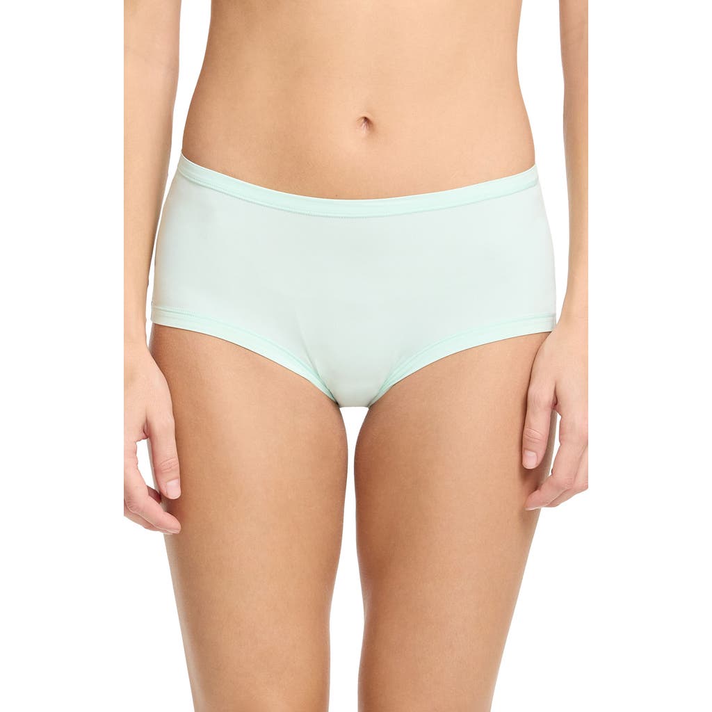 Hanky Panky Yourfit High Rise Boyshort In Crystal Clear Blue