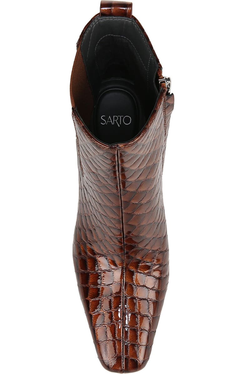 SARTO by Franco Sarto Flexa Blis Bootie, Alternate, color, Medium Brown