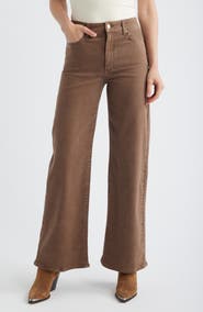PAIGE Anessa High Waist Wide Leg Jeans