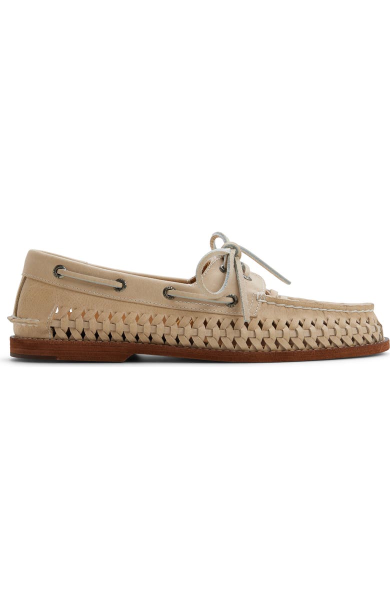 Sperry Gold Cup Authentic Original Woven Boat Shoe, Alternate, color,