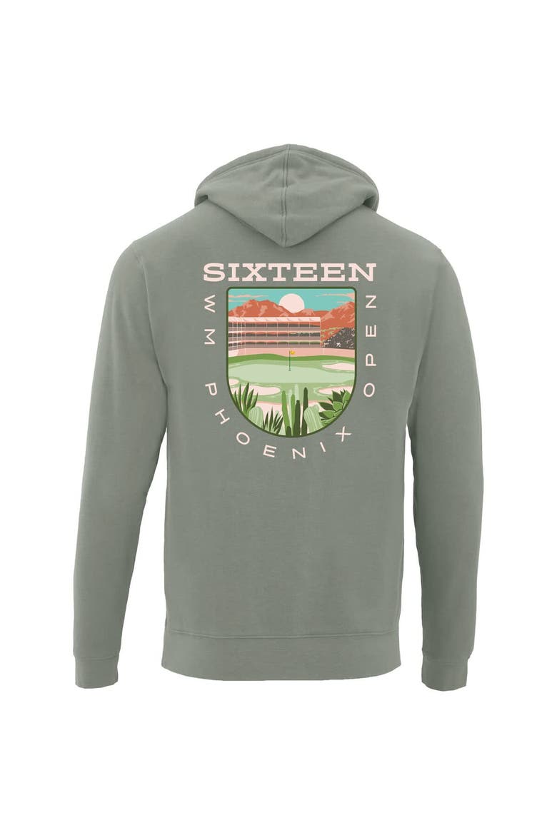 Unisex Ahead Green WM Phoenix Open Sixteen Seabrooke Fleece Hoodie, Alternate, color, Green