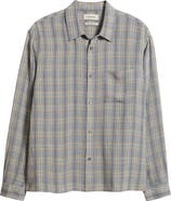 FRAME Plaid Button-Up Shirt