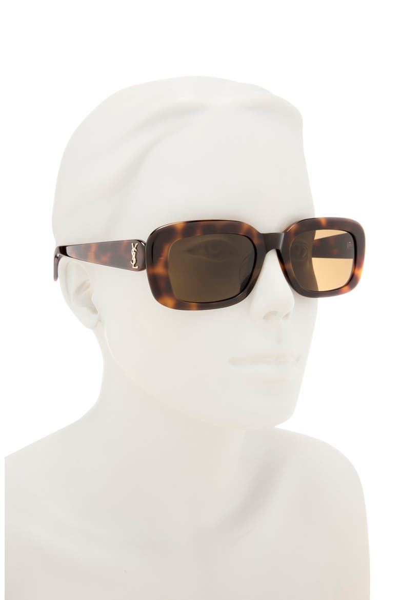 Square Sunglasses, Alternate, color, HAVANA HAVANA BROWN