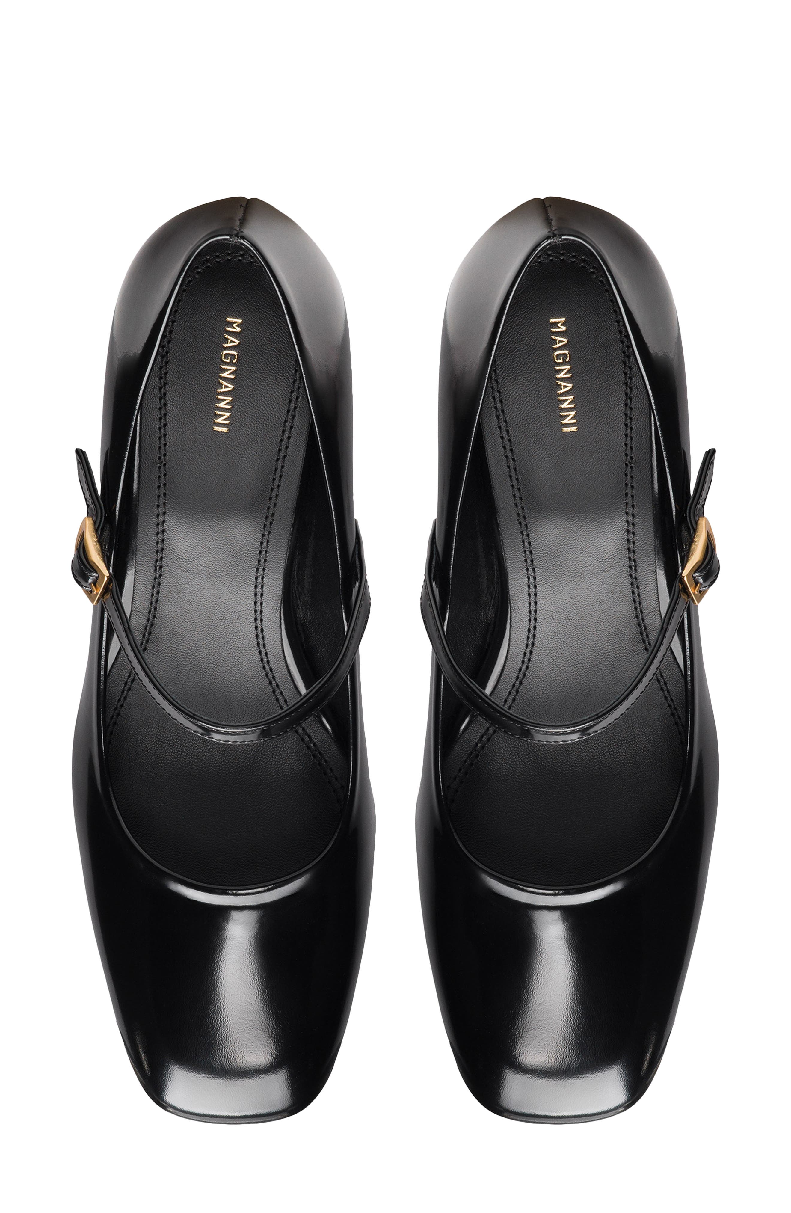 Magnanni Stasia Mary Jane Pump, Alternate, color, Black
