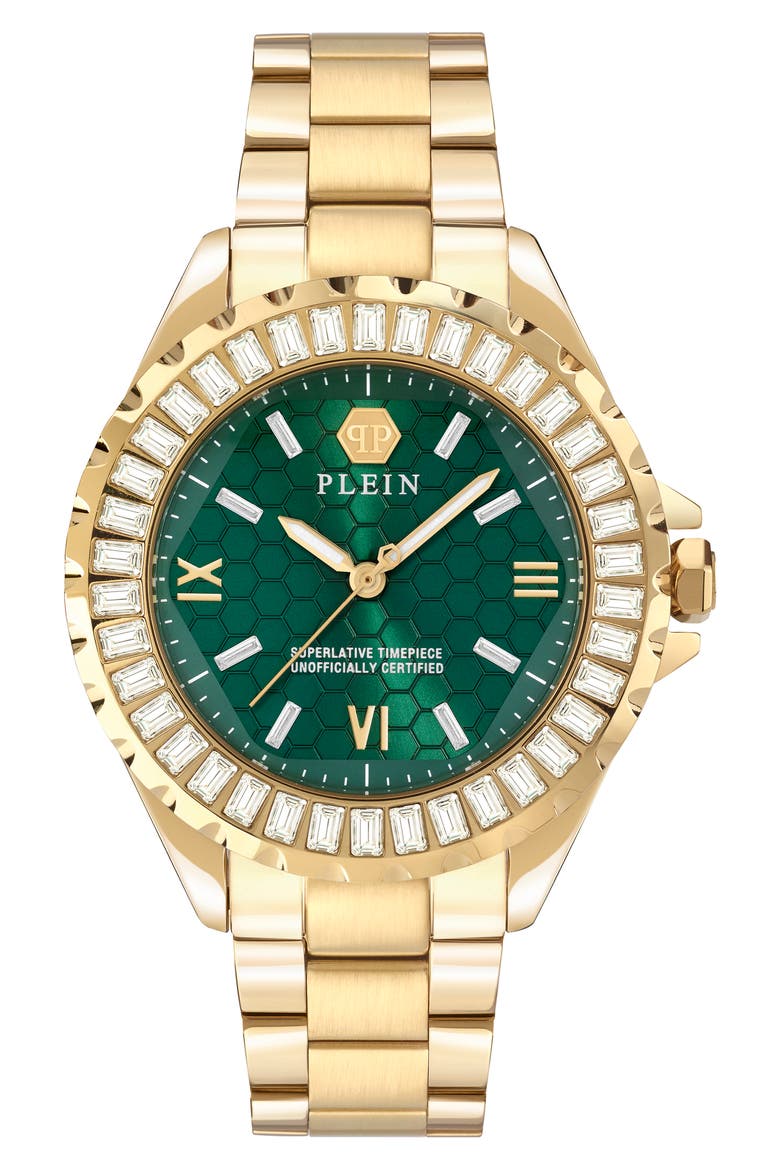 Heaven Goldtone Bracelet Watch, 38mm, Main, color, GOLD1