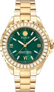 PHILIPP PLEIN Heaven Goldtone Bracelet Watch, 38mm