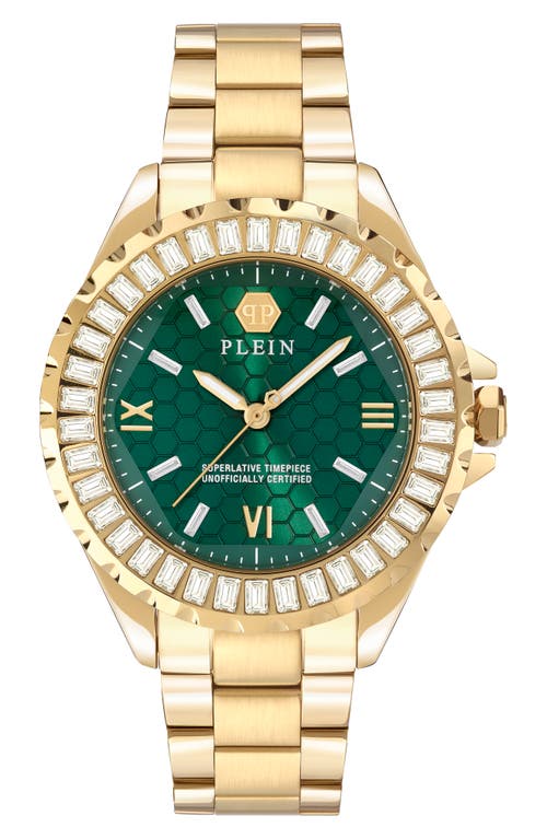 Philipp Plein Heaven Goldtone Bracelet Watch, 38mm In Gold