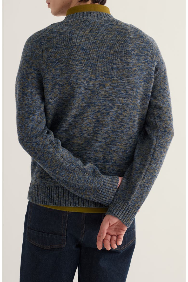 Neot Organic Cotton Crewneck Sweater, Alternate, color, BRIDGING SEA CAVE