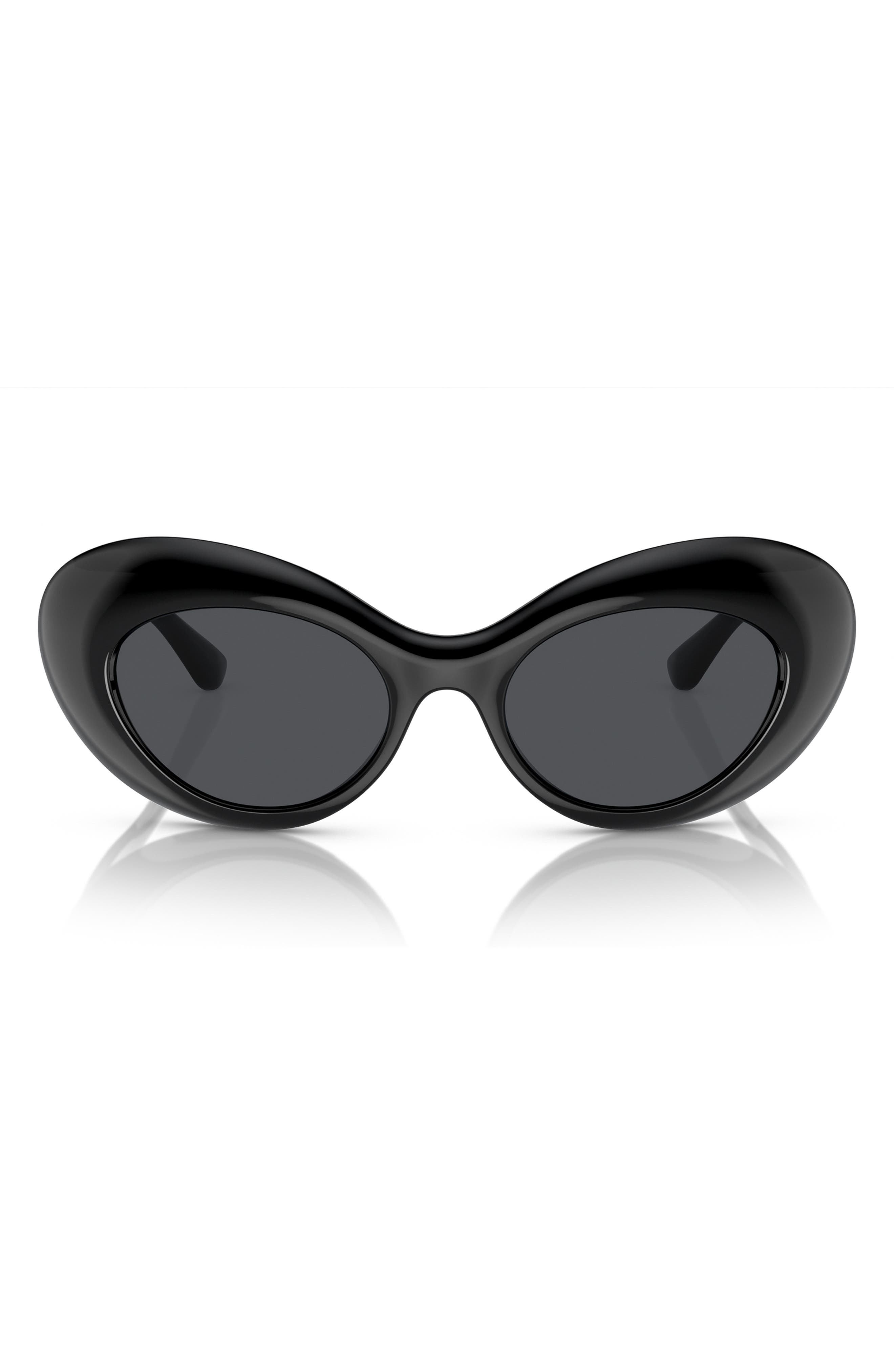 Versace 52mm Oval Sunglasses