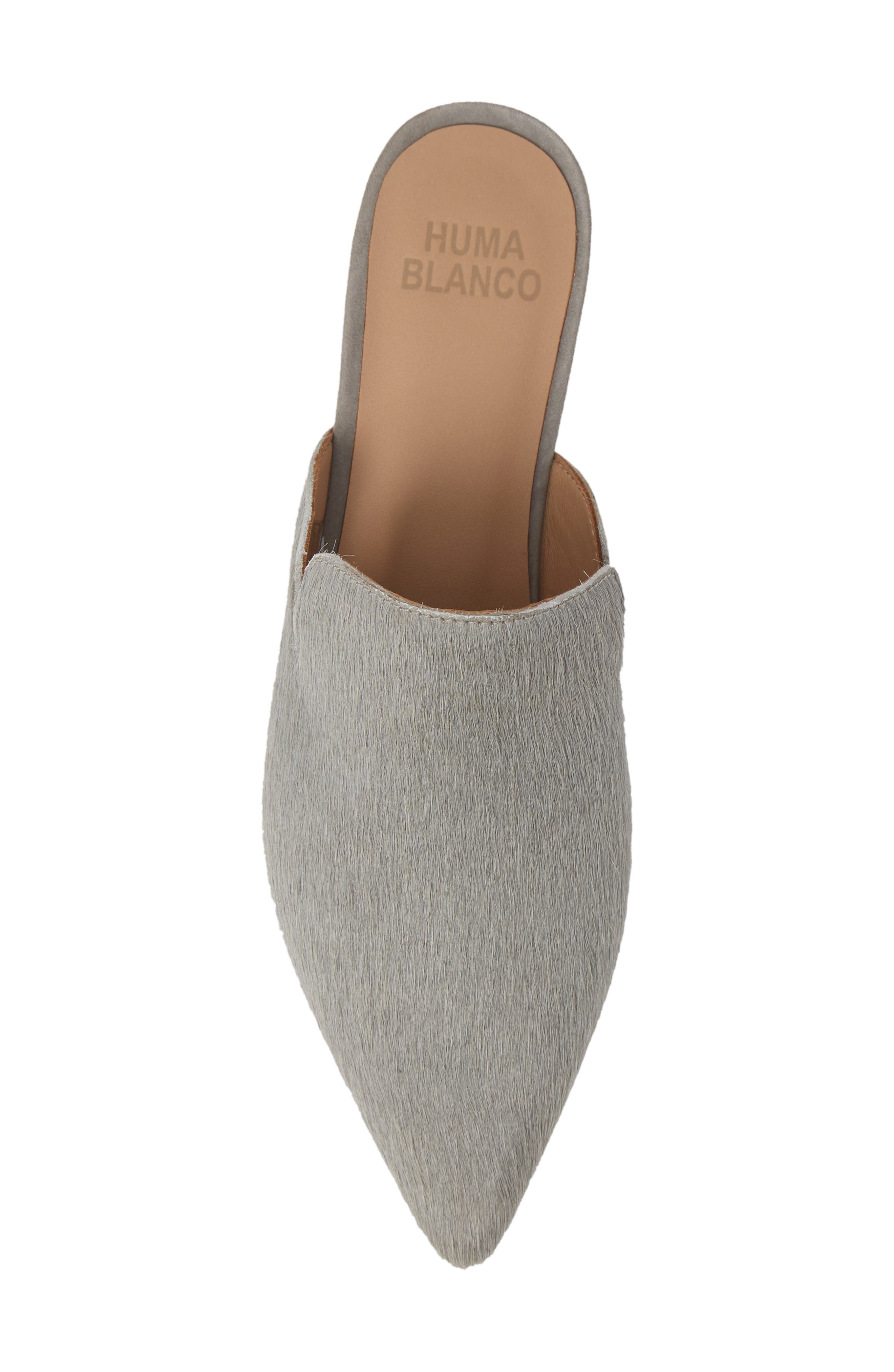 Huma Blanco Ilaria Genuine Calf Hair Mule, Alternate, color, 