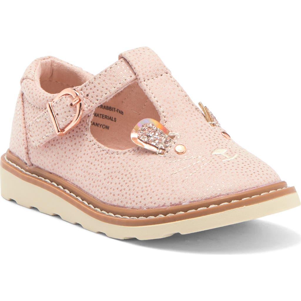 HARPER CANYON HARPER CANYON KIDS' BUNNY T-STRAP FLAT