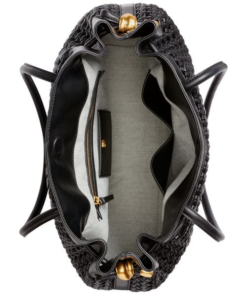 DONNA KARAN DONNA KARAN NEW YORK CASHMERE WOVEN TOTE 