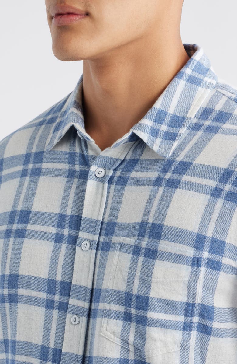 Rails Lennox Plaid Cotton Blend Flannel Button-Up Shirt, Alternate, color,