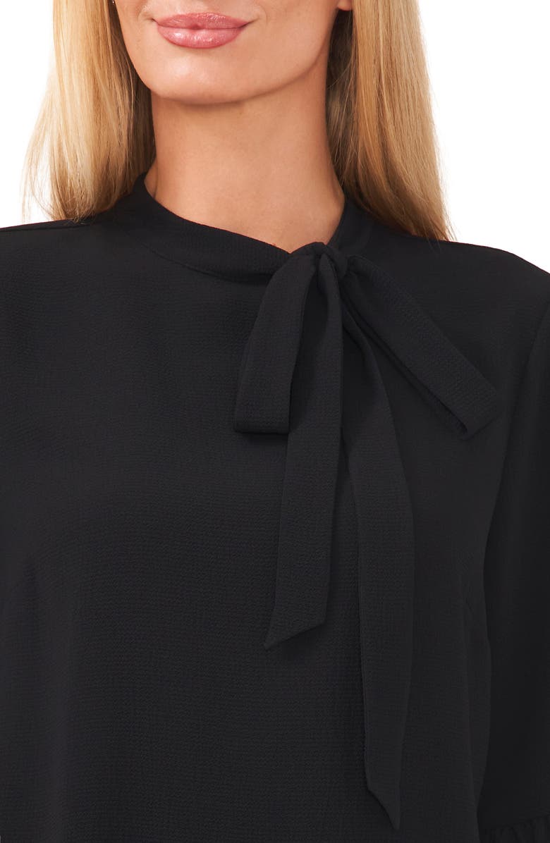 CeCe Ruffle Elbow Sleeve Top, Alternate, color, 