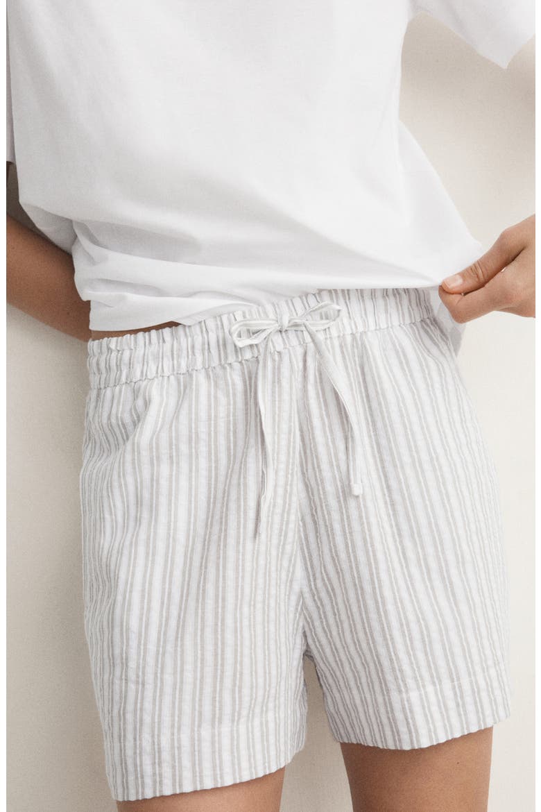 Short Pajamas, Alternate, color, GREY