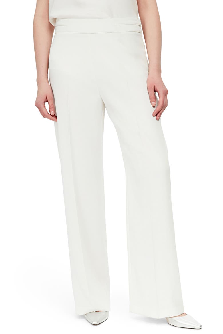 Wide Leg Trousers, Main, color, CREAM