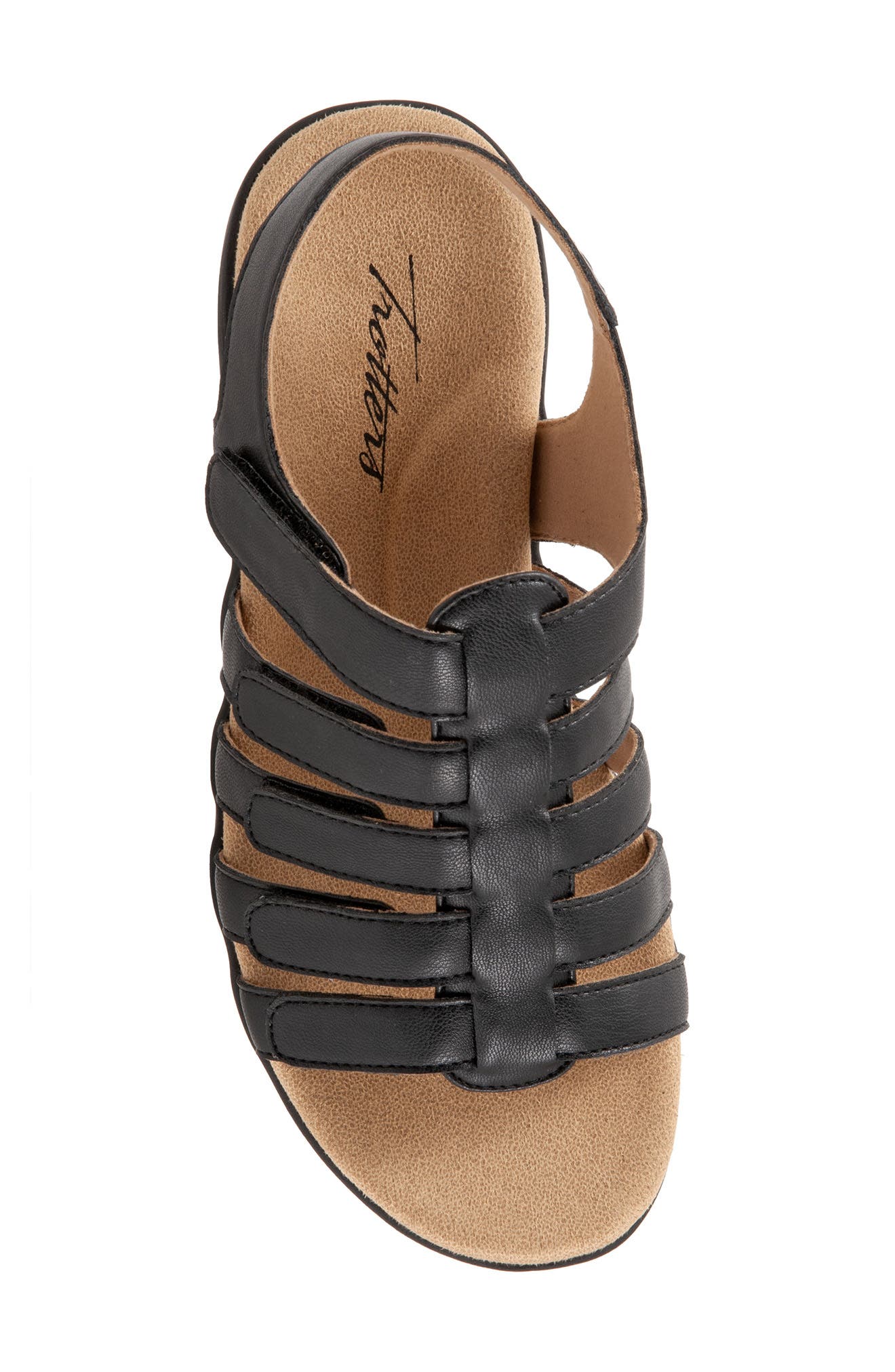 Trotters Tiki Slingback Sandal, Alternate, color, Black