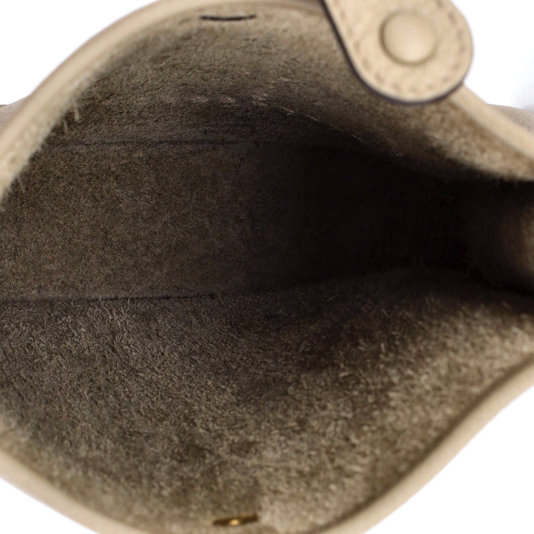 Pre-Owned Hermes Evelyne Bag Gen III Clemence TPM, Alternate, color, Beige Marfa