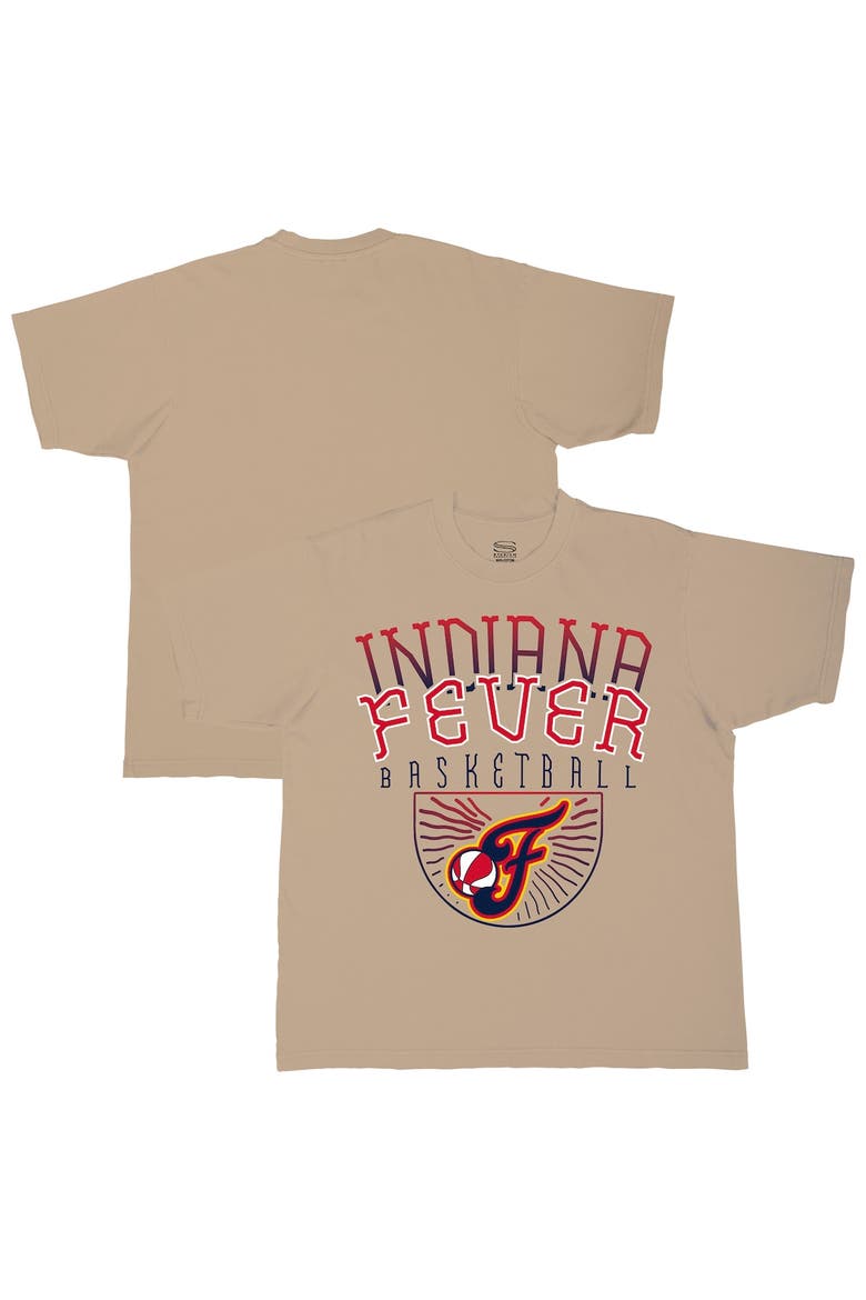 Unisex Stadium Essentials Sand Indiana Fever Rays Up Urban Premium Relaxed Fit T-Shirt, Main, color, Sand