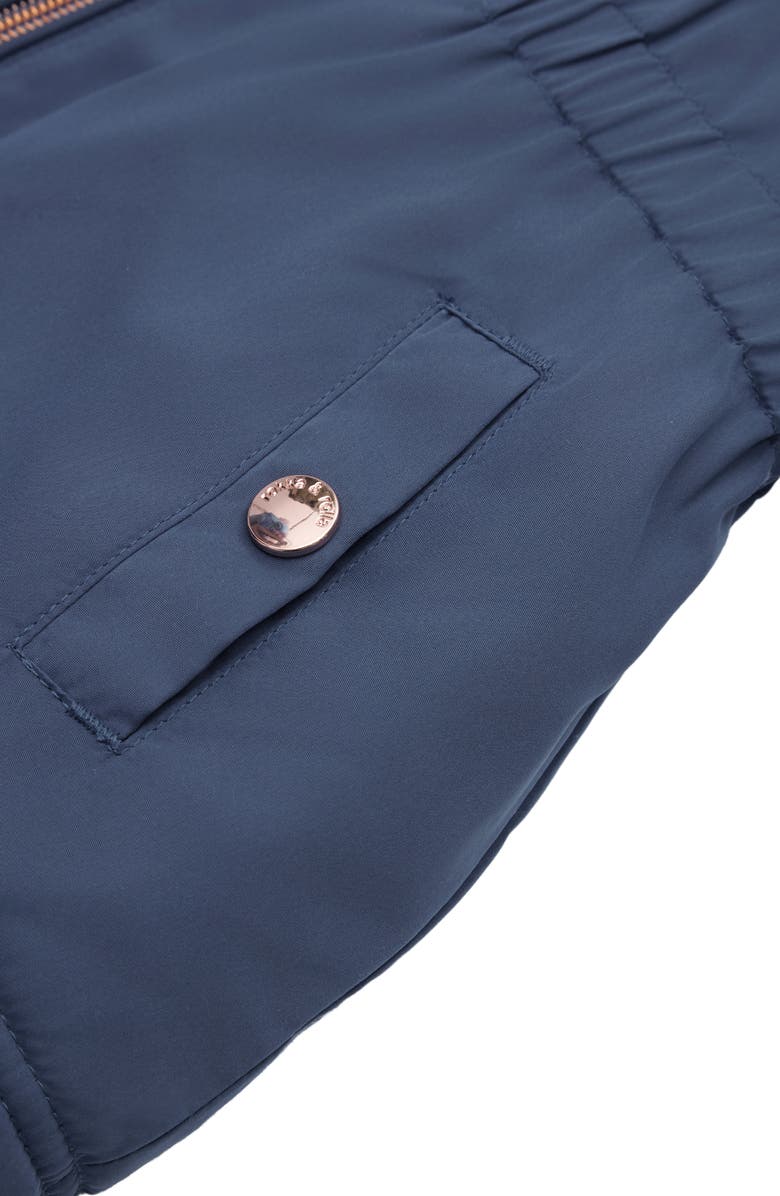 Rokka&Rolla Borg Lining Puffer Coat, Alternate, color, Sapphire Blue