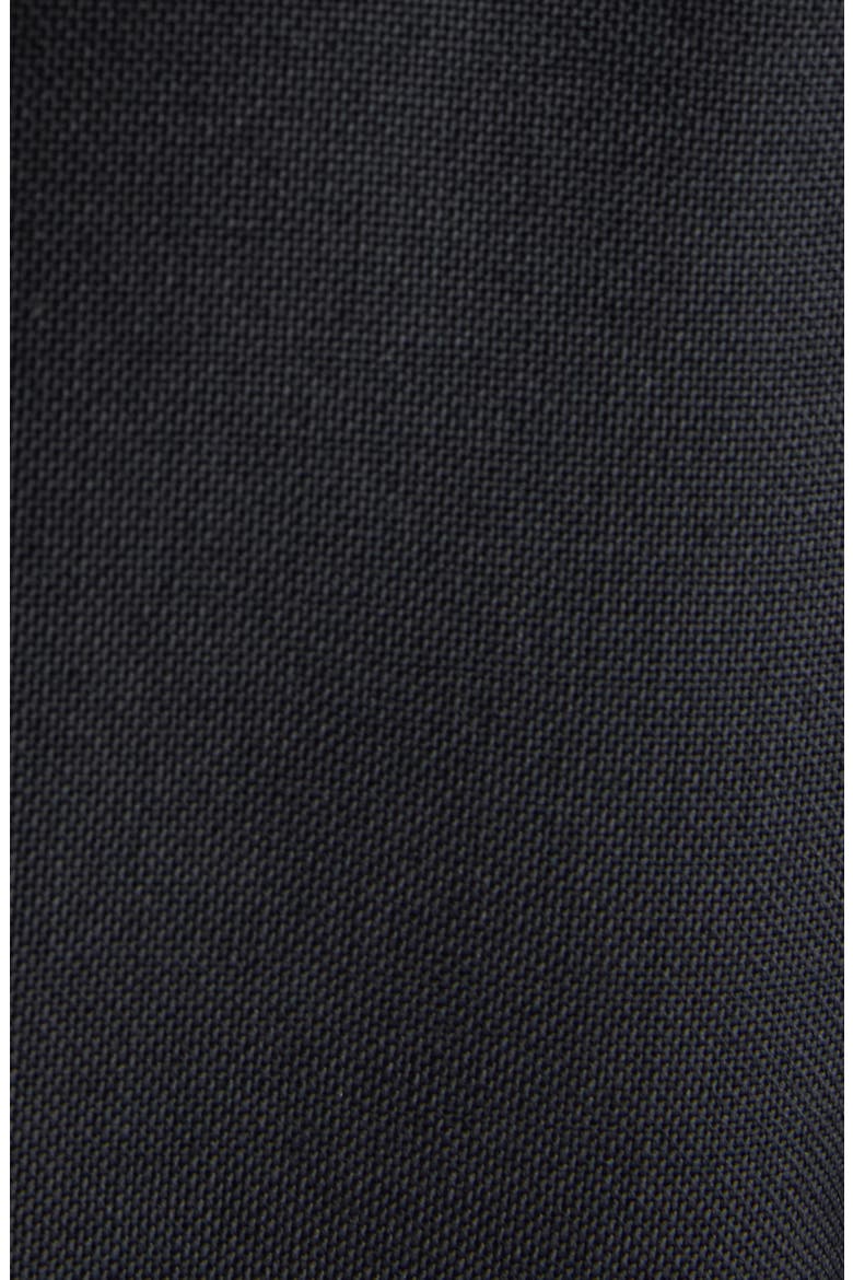 Bow Front Wool & Mohair Blazer, Alternate, color, BLACK