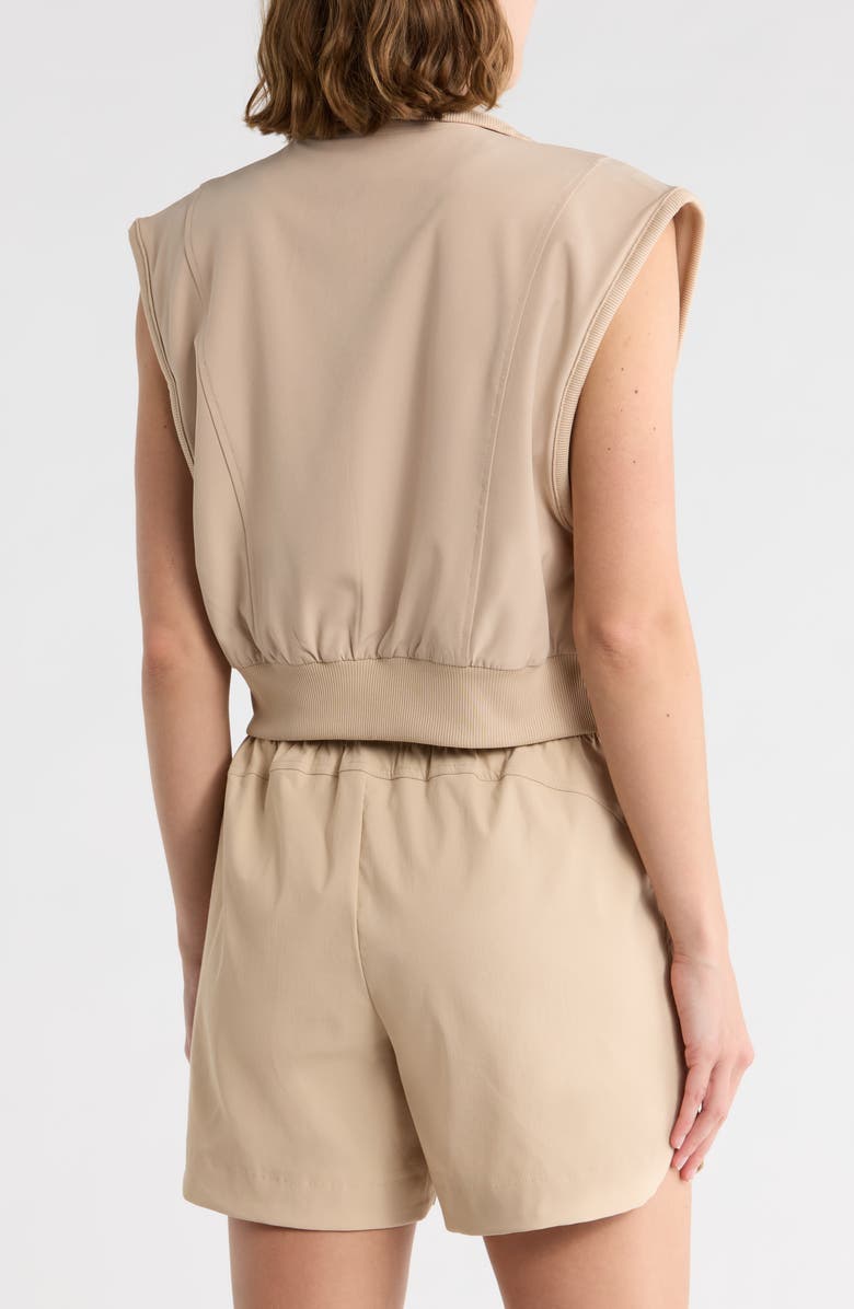 Faith Connexion Full Zip Vest, Alternate, color, Doeskin