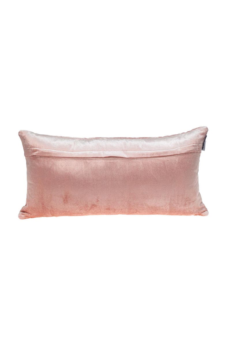 Milo Quilted Throw Pillow, Alternate, color, PINK