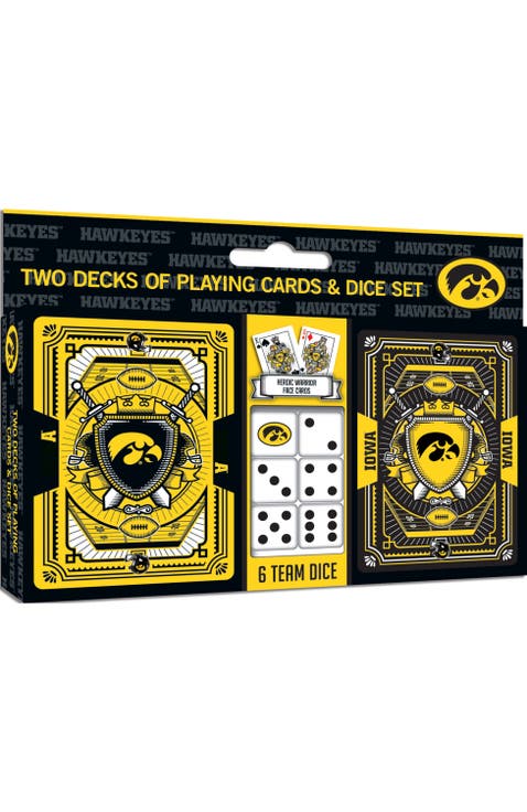 Iowa Hawkeyes Playing Cards & Dice