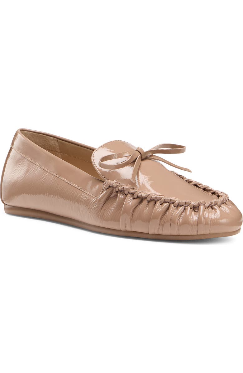 Stuart Weitzman Britt Bow Loafer, Main, color, Fawn