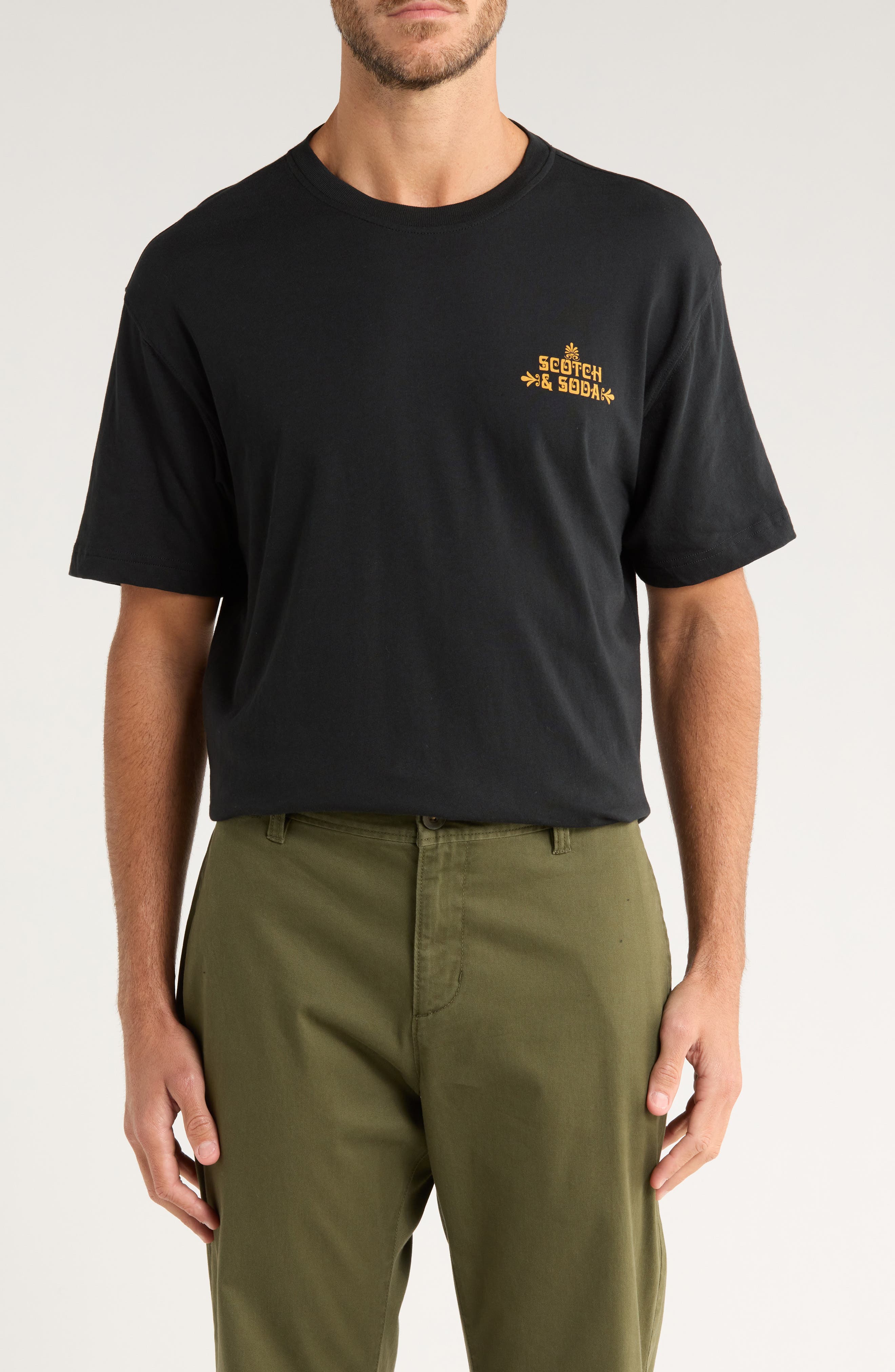 Scotch & Soda Logo Graphic T-Shirt