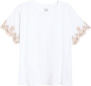 NIC+ZOE Deco Sleeve Cotton Top