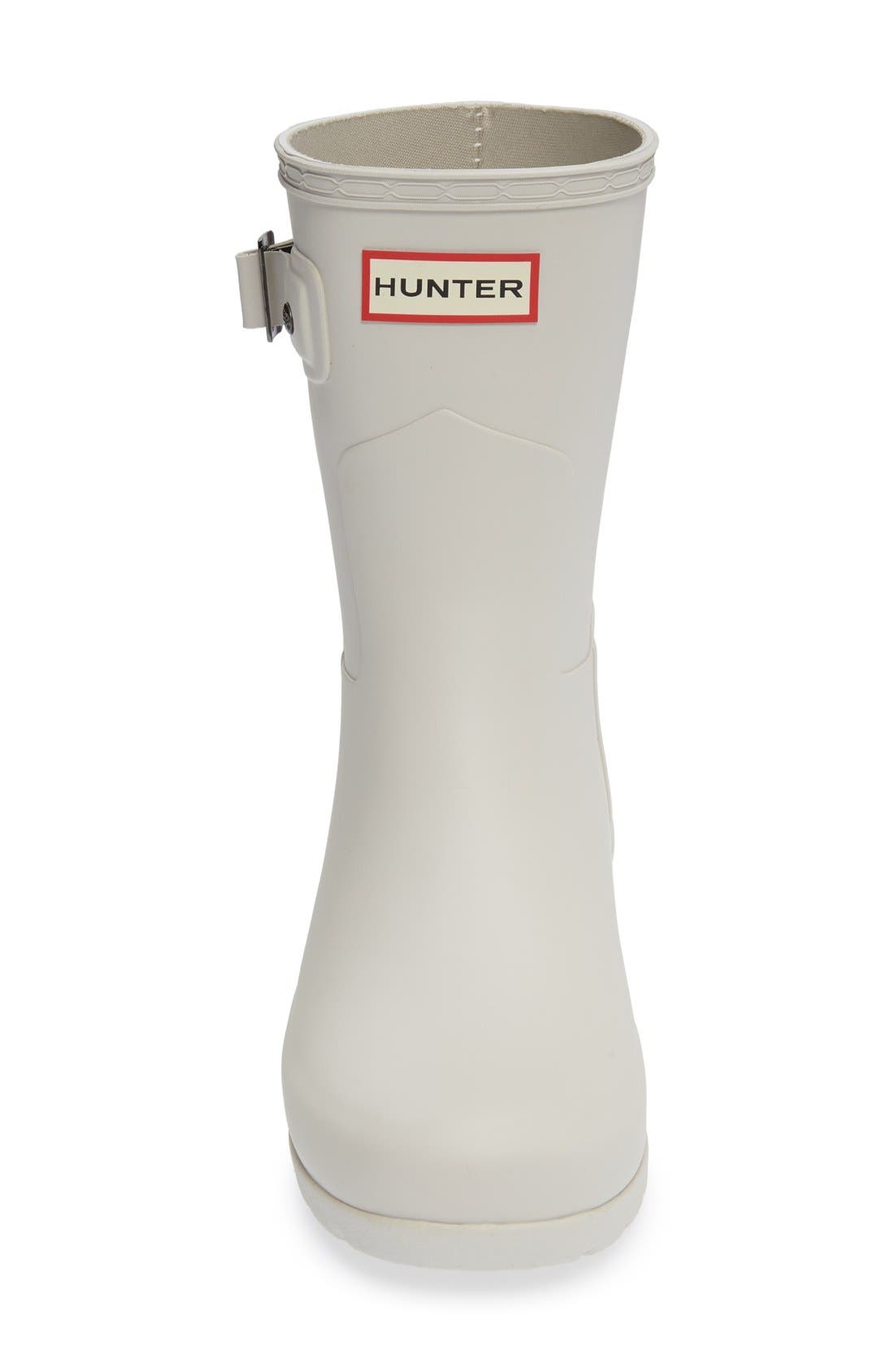 Original Refined Short Waterproof Rain Boot, Alternate, color, PARCHMENT