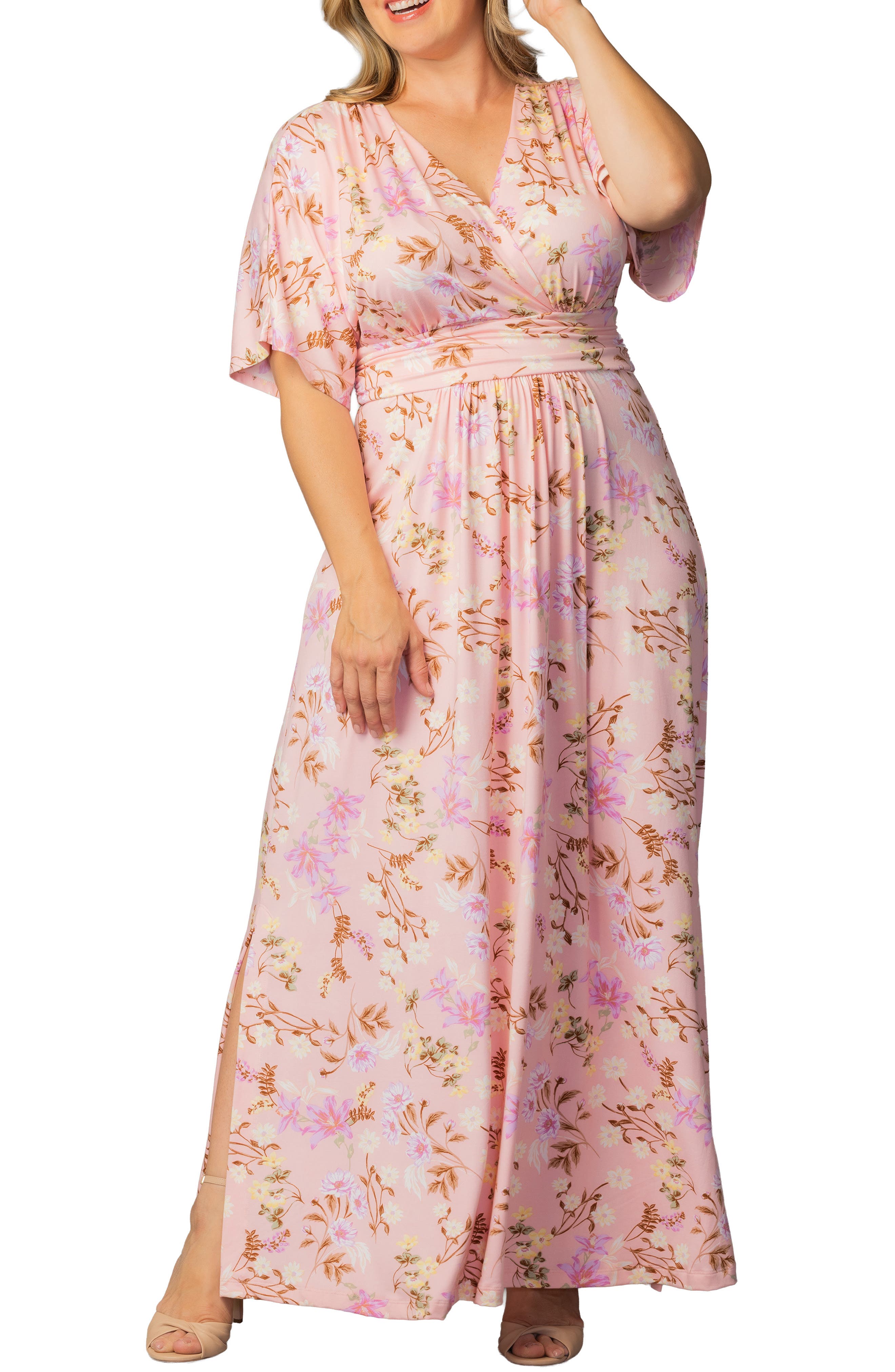 LIVELY PEACH FLORALS