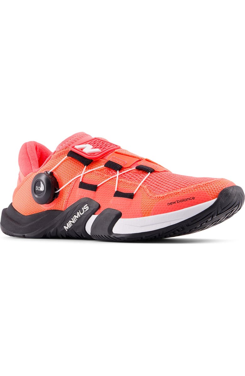 New Balance Minimus TR BOA Sneaker - Multiple Widths Available, Main, color, Urgent Red/ Black