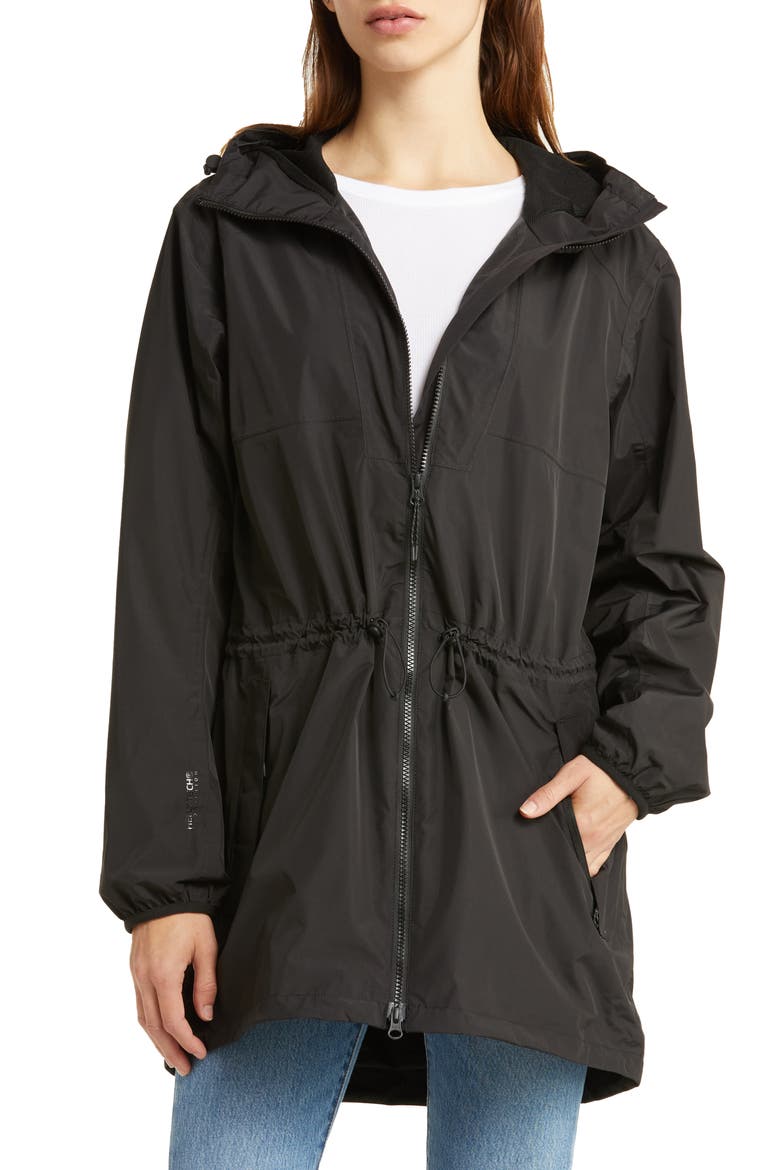 Essence Waterproof Raincoat, Main, color, BLACK