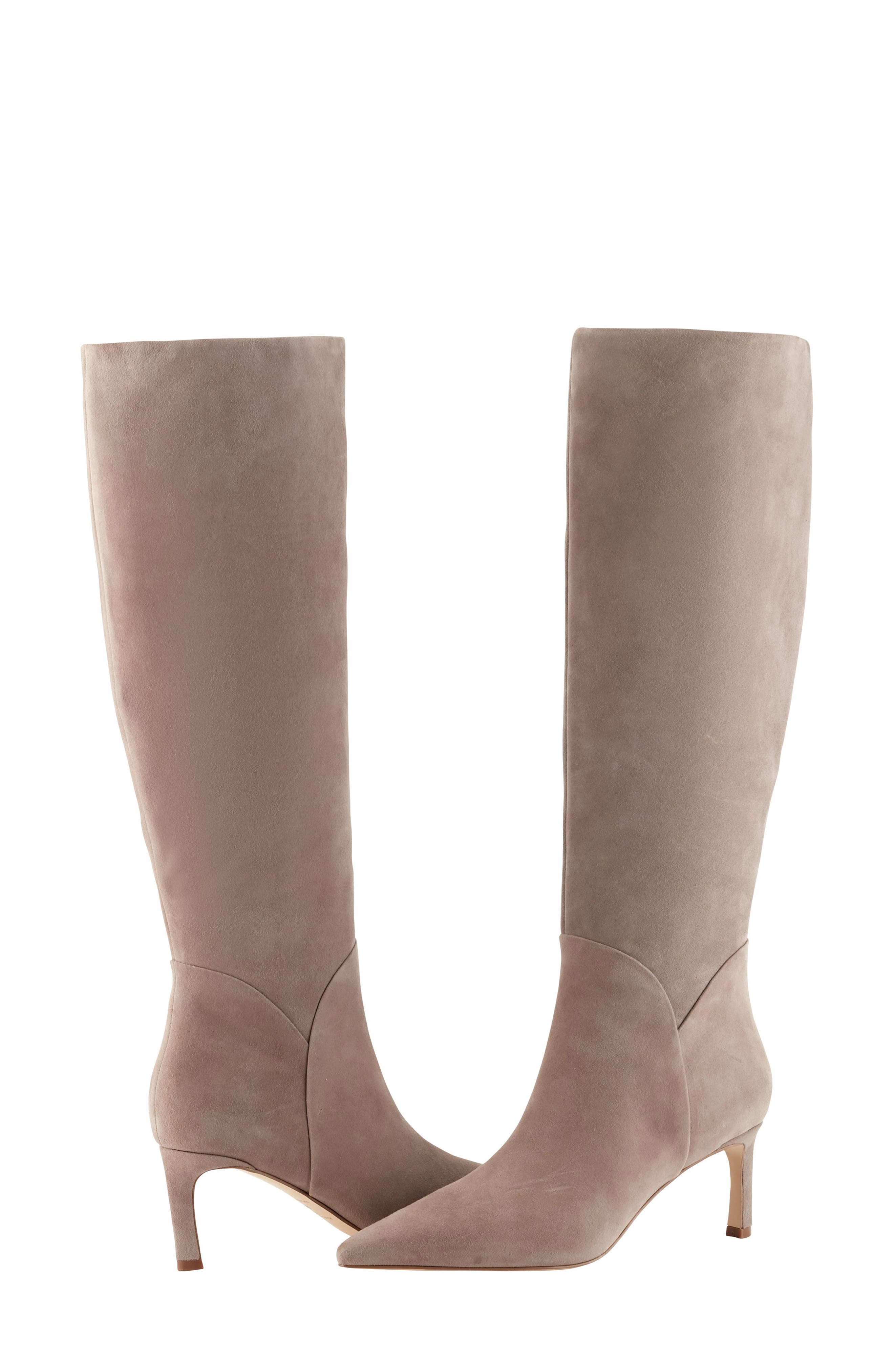 Sabrina Knee High Boot, Alternate, color, TAUPE