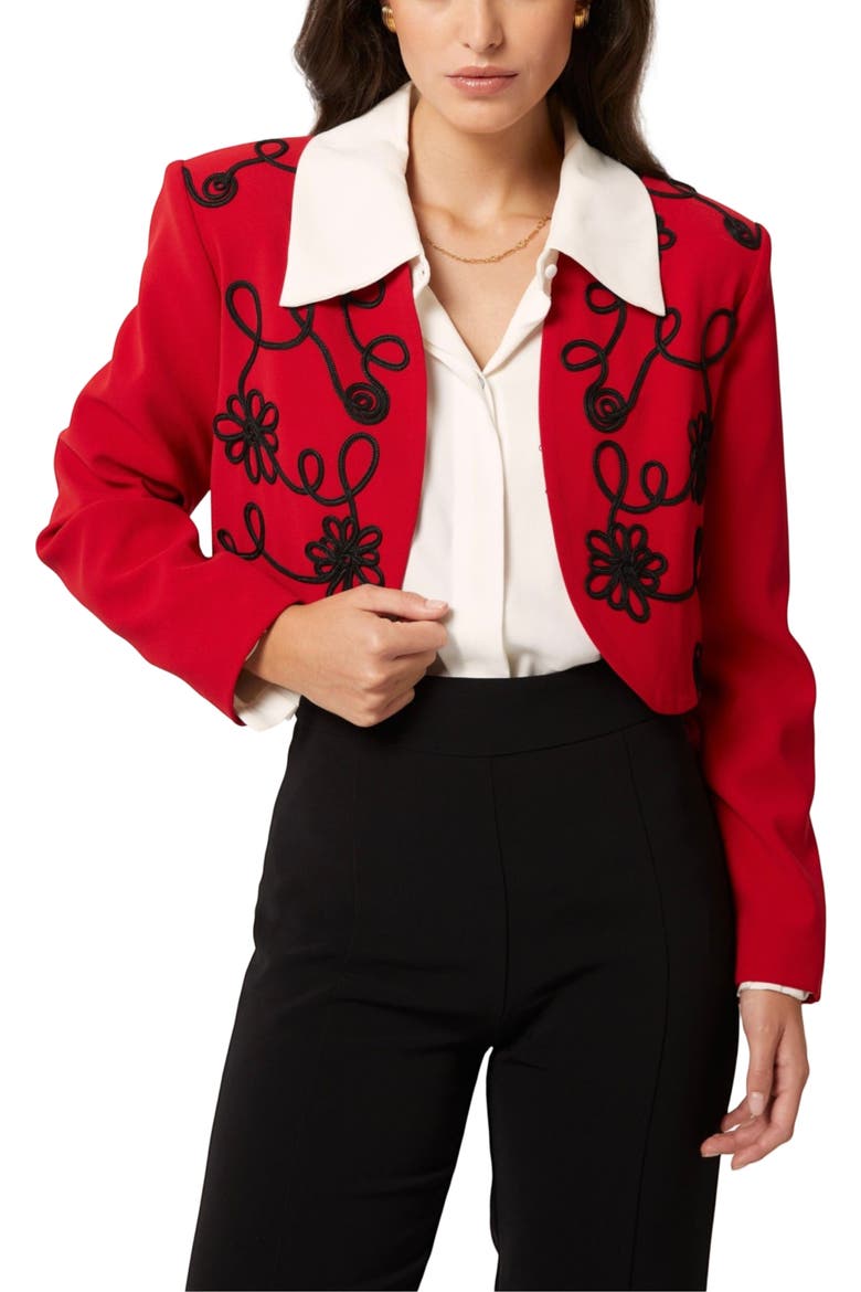 Rosalia Jacket, Alternate, color, Red