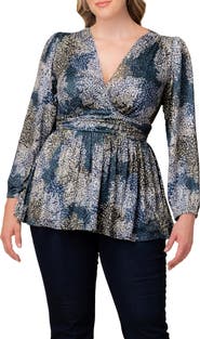 Kiyonna Leah Gathered Top