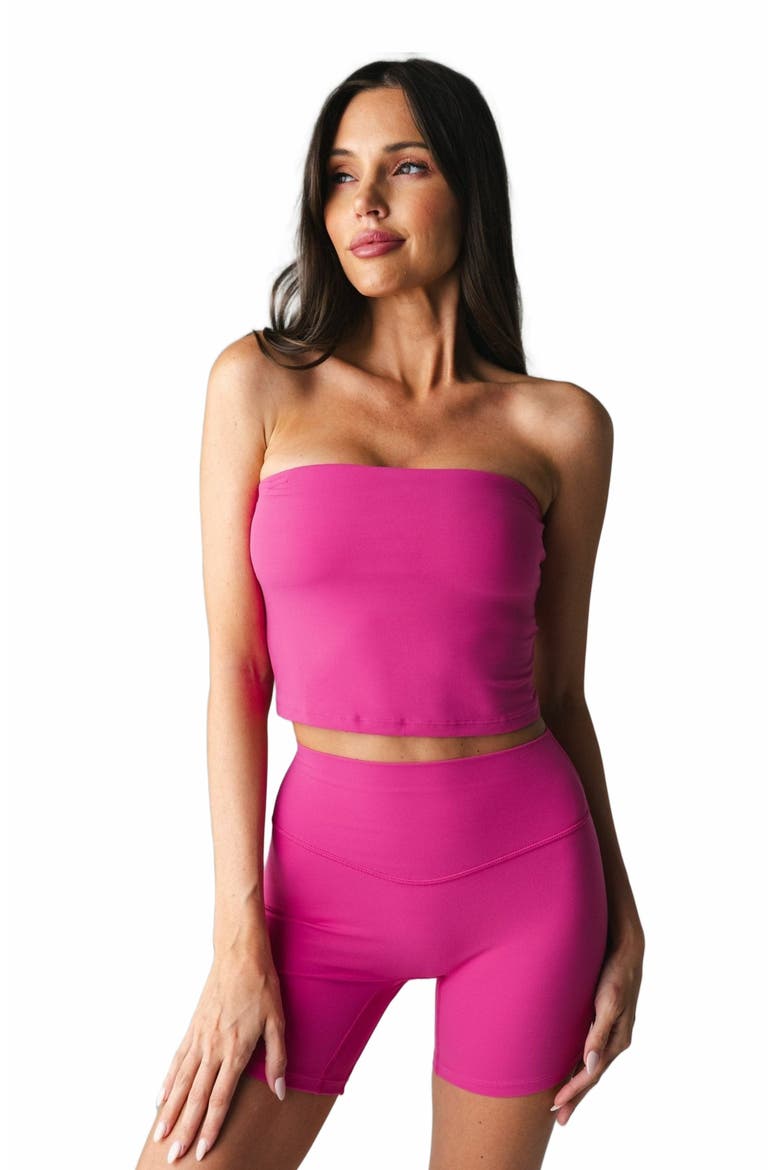 Cloud II Convertible Tank, Alternate, color, Strawberry