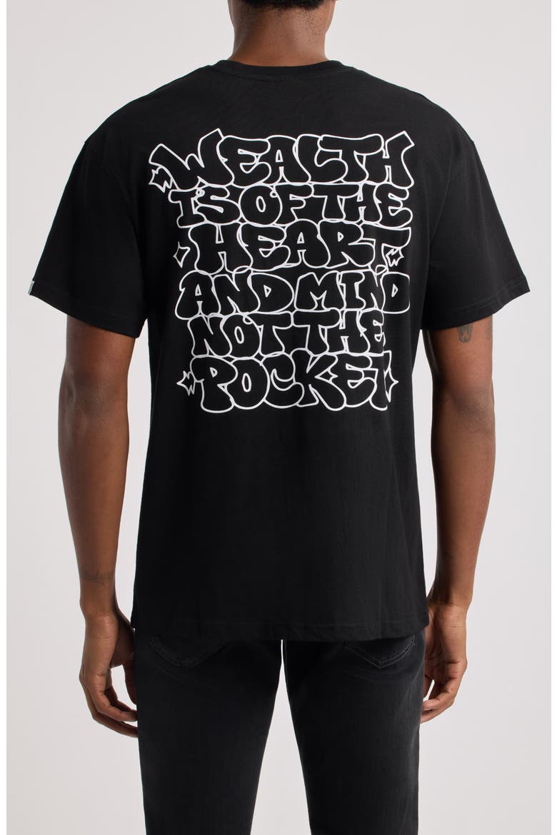 BB Writer Crewneck T-Shirt, Alternate, color, BLACK