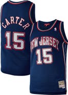 Mitchell & Ness Women's Mitchell & Ness Vince Carter Navy New Jersey Nets Hardwood Classics 2006 Swingman Jersey