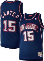 Mitchell & Ness Women's Mitchell & Ness Vince Carter Navy New Jersey Nets Hardwood Classics 2006 Swingman Jersey