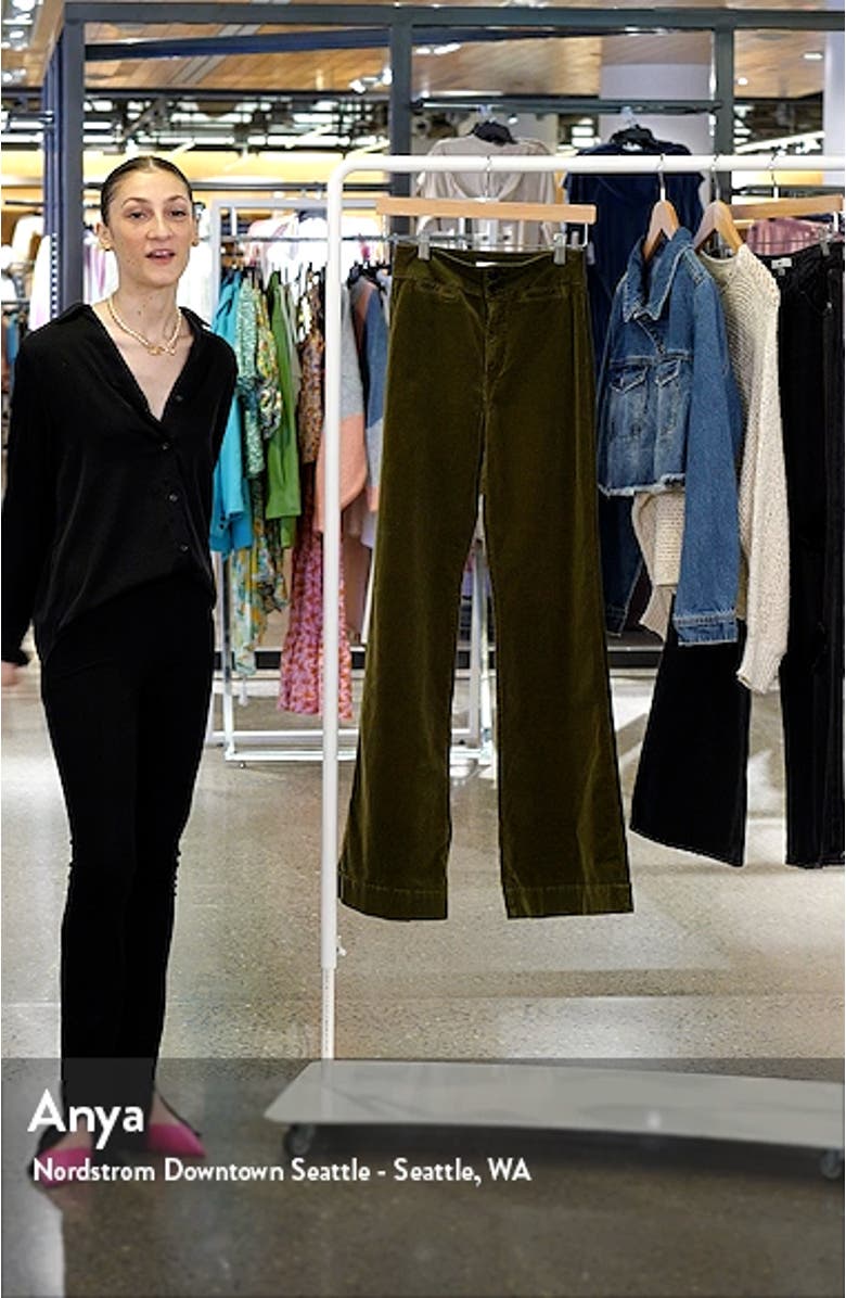 Brighton High Waist Wide Leg Corduroy Jeans, sales video thumbnail