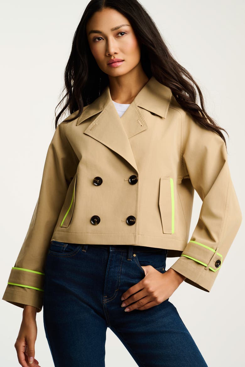 In Trench Jacket, Main, color, Natural Neon